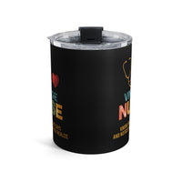Load image into Gallery viewer, "Vintage Nurse" 1 - Tumbler 10oz - PERSONALIZED
