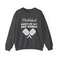 Load image into Gallery viewer, "Pickleball Makes Me Say Bad Words" 1 - Gildan 18000 Crewneck Sweatshirt