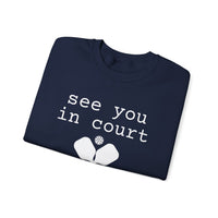 Load image into Gallery viewer, "See You In Court" 1 - Gildan 18000 Crewneck Sweatshirt