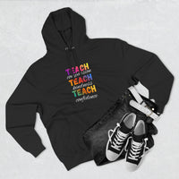 Load image into Gallery viewer, "Teach Compassion. Teach Kindness. Teach Confidence." 4 - Lane Seven LS14001 Premium Hooded Sweatshirt