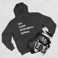 Load image into Gallery viewer, "Eat Sleep Pickleball Repeat" 1 - Lane Seven LS14001 Premium Hooded Sweatshirt