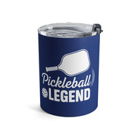 Load image into Gallery viewer, "Pickleball Legend" 1 - Tumbler 10oz - PERSONALIZED