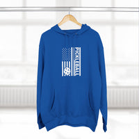 Load image into Gallery viewer, "Pickleball Flag" 1 - Lane Seven LS14001 Premium Hooded Sweatshirt