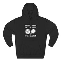 Load image into Gallery viewer, "If You're Looking For A Soft Serve Go Get Ice Cream" 1 - Lane Seven LS14001 Premium Hooded Sweatshirt