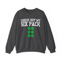 Load image into Gallery viewer, "Check Out My Six Pack" 1 - Gildan 18000 Crewneck Sweatshirt