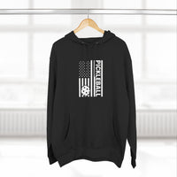 Load image into Gallery viewer, "Pickleball Flag" 1 - Lane Seven LS14001 Premium Hooded Sweatshirt