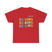 Load image into Gallery viewer, "Be Kind Repeated" 2 - Gildan 5000 Heavy Cotton Tee - PERSONALIZED