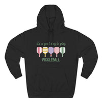 Load image into Gallery viewer, "It's a Good Day To Play Pickleball" 1 - Lane Seven LS14001 Premium Hooded Sweatshirt