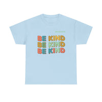 Load image into Gallery viewer, "Be Kind Repeated" 2 - Gildan 5000 Heavy Cotton Tee - PERSONALIZED