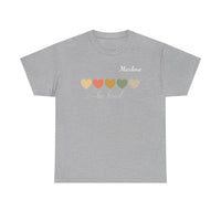 Load image into Gallery viewer, "Be Kind Hearts" 2 - Gildan 5000 Heavy Cotton Tee - PERSONALIZED