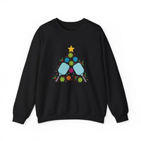 Load image into Gallery viewer, "Pickleball Christmas Tree" 4 - Gildan 18000 Crewneck Sweatshirt
