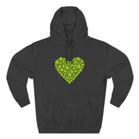 Load image into Gallery viewer, "Pickleballs Heart" 1 - Lane Seven LS14001 Premium Hooded Sweatshirt