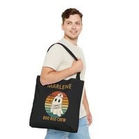 Load image into Gallery viewer, "Boo Boo Crew" 1 - Canvas Tote 18" x 18" - PERSONALIZED
