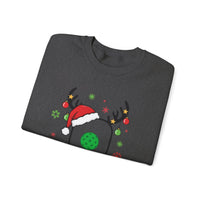 Load image into Gallery viewer, "Pickleball Paddle Santa Hat" 1 -  Gildan 18000 Crewneck Sweatshirt