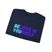 Load image into Gallery viewer, "Believe in Yourself BE YOU" 4 - Gildan 18000 Crewneck Sweatshirt