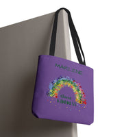 Load image into Gallery viewer, "Choose Kindness" 3 - Canvas Tote 18" x 18" - PERSONALIZED