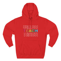 Load image into Gallery viewer, "Teach" Repeat 2 - Lane Seven LS14001 Premium Hooded Sweatshirt