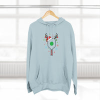 Load image into Gallery viewer, "Pickleball Paddle Santa Hat" 1 - Lane Seven LS14001 Premium Hooded Sweatshirt
