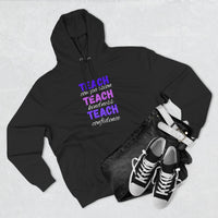 Load image into Gallery viewer, "Teach Compassion. Teach Kindness. Teach Confidence." 1 - Lane Seven LS14001 Premium Hooded Sweatshirt