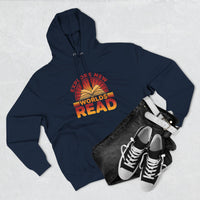 Load image into Gallery viewer, "Explore New Worlds READ" - Lane Seven LS14001 Premium Hooded Sweatshirt