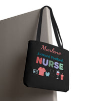 Load image into Gallery viewer, "Licensed Practical Nurse" 1 - Canvas Tote 18" x 18" - PERSONALIZED