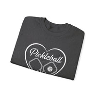 Load image into Gallery viewer, "Pickleball With Heart" 3 - Gildan 18000 Crewneck Sweatshirt
