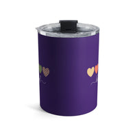 Load image into Gallery viewer, "Be Kind Hearts" 2 - Tumbler 10oz - PERSONALIZED