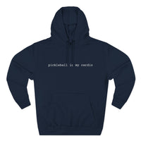 Load image into Gallery viewer, "Pickleball Is My Cardio" 1 - Lane Seven LS14001 Premium Hooded Sweatshirt