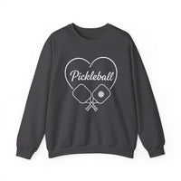 Load image into Gallery viewer, "Pickleball With Heart" 2 - Gildan 18000 Crewneck Sweatshirt