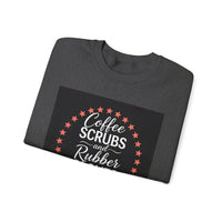 Load image into Gallery viewer, "Coffee Scrubs &amp; Rubber Gloves" 3 - Gildan 18000 Crewneck Sweatshirt