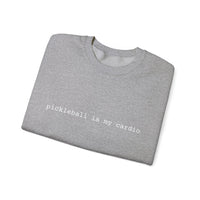 Load image into Gallery viewer, "Pickleball Is My Cardio" 1 - Gildan 18000 Crewneck Sweatshirt