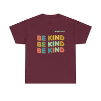 Load image into Gallery viewer, "Be Kind Repeated" 2 - Gildan 5000 Heavy Cotton Tee - PERSONALIZED
