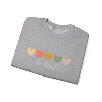 Load image into Gallery viewer, "Be Kind Hearts" 2 - Gildan 18000 Crewneck Sweatshirt
