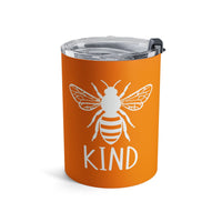 Load image into Gallery viewer, "Bee Kind" 2 - Tumbler 10oz - PERSONALIZED