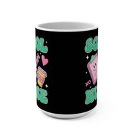 Load image into Gallery viewer, "School Nurse" 2 15oz Ceramic Mug Cute Nurse Tools Design Gift for School Nurses Printed On Demand