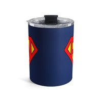 Load image into Gallery viewer, "RN Superhero Shield" 1 - Tumbler 10oz - PERSONALIZED