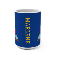Load image into Gallery viewer, "Pickleball Christmas Tree" 1 - Ceramic Mug 15oz - PERSONALIZED