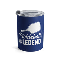 Load image into Gallery viewer, "Pickleball Legend" 1 - Tumbler 10oz - PERSONALIZED