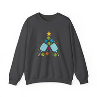 Load image into Gallery viewer, "Pickleball Christmas Tree" 4 - Gildan 18000 Crewneck Sweatshirt