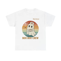 Load image into Gallery viewer, "Boo Boo Crew" 1 - Gildan 5000 Heavy Cotton Tee - PERSONALIZED