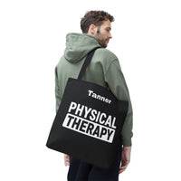 Load image into Gallery viewer, "Physical Therapy" 09a - Canvas Tote 18" x 18" - PERSONALIZED
