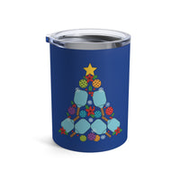 Load image into Gallery viewer, "Pickleball Christmas Tree" 1 - Tumbler 10oz