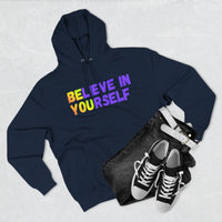 Load image into Gallery viewer, "Believe In Yourself BE YOU" 2 - Lane Seven LS14001 Premium Hooded Sweatshirt