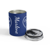 Load image into Gallery viewer, "Pickleball With Heart" 3 - Tumbler 10oz - PERSONALIZED