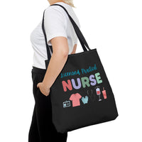 Load image into Gallery viewer, "Licensed Practical Nurse" 1 - Canvas Tote 18" x 18"