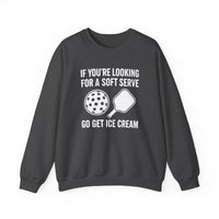 Load image into Gallery viewer, "If You're Looking For a Soft Serve Go Get Ice Cream" 1 - Gildan 18000 Crewneck Sweatshirt