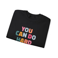 Load image into Gallery viewer, "You Can Do Hard Things." 1 - Gildan 18000 Crewneck Sweatshirt