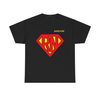 Load image into Gallery viewer, "RN Superhero Shield" 1 - Gildan 5000 Heavy Cotton Tee - PERSONALIZED