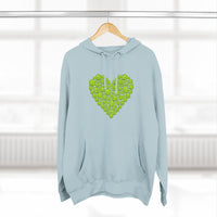 Load image into Gallery viewer, "Pickleballs Heart" 1 - Lane Seven LS14001 Premium Hooded Sweatshirt