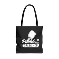 Load image into Gallery viewer, "Pickleball Legend" 2 - Canvas Tote 18" x 18"